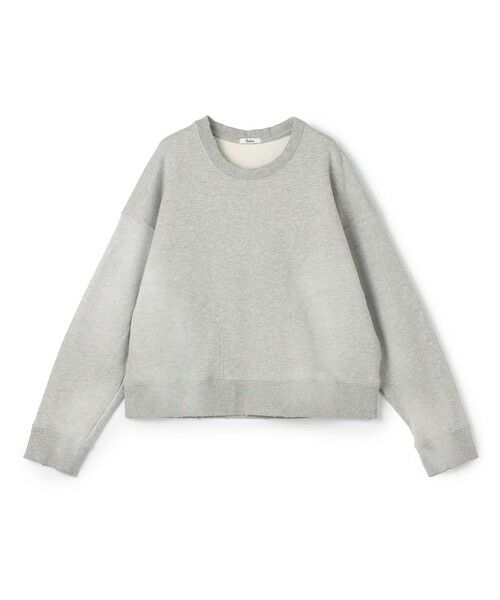 TOMORROWLAND / トゥモローランド スウェット | ヴィンテージスウェット クルーネックプルオーバー（17 グレー）
