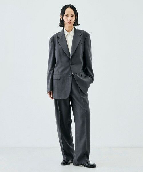 TOMORROWLAND / トゥモローランド スラックス・ドレスパンツ | ドライツイル スラックスパンツ | 詳細1