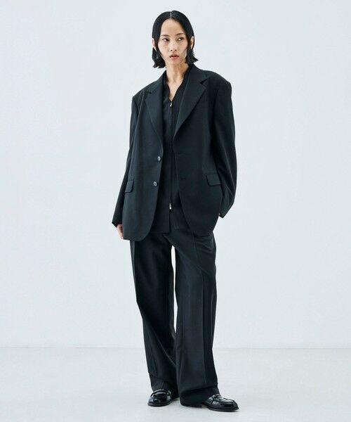 TOMORROWLAND / トゥモローランド スラックス・ドレスパンツ | ドライツイル スラックスパンツ | 詳細10