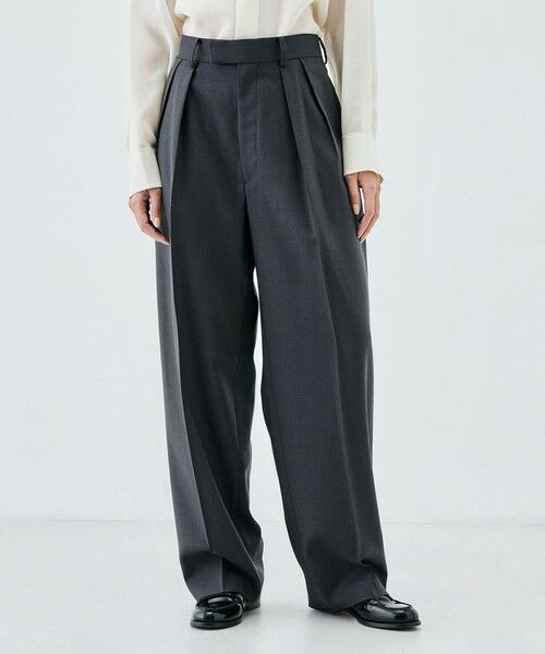 TOMORROWLAND / トゥモローランド スラックス・ドレスパンツ | ドライツイル スラックスパンツ | 詳細2