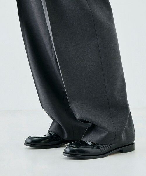 TOMORROWLAND / トゥモローランド スラックス・ドレスパンツ | ドライツイル スラックスパンツ | 詳細8