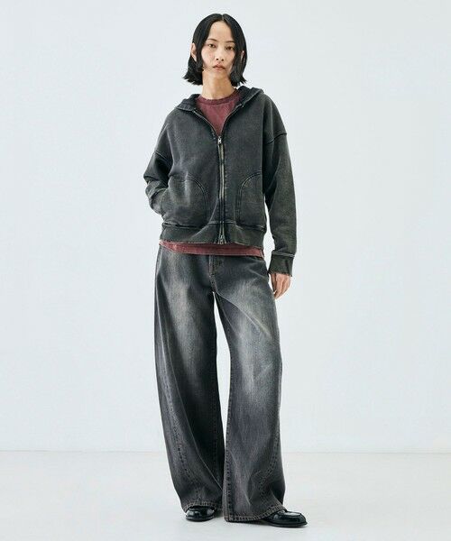 TOMORROWLAND / トゥモローランド デニムパンツ | ブラックデニム バルーンパンツ | 詳細2