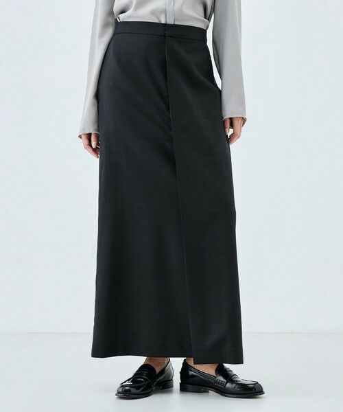 TOMORROWLAND / トゥモローランド ロング・マキシ丈スカート | ドライツイル フロントジップスカート | 詳細2