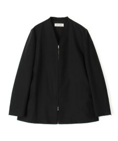 TOMORROWLAND / トゥモローランド ノーカラージャケット | ドライツイル ZIPジャケット