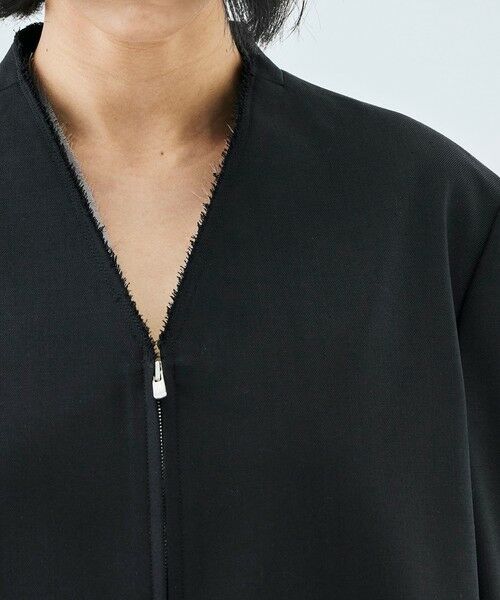 TOMORROWLAND / トゥモローランド ノーカラージャケット | ドライツイル ZIPジャケット | 詳細7