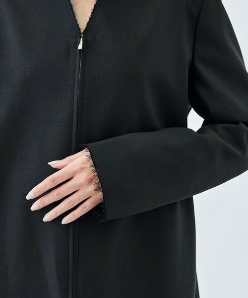 TOMORROWLAND / トゥモローランド ノーカラージャケット | ドライツイル ZIPジャケット | 詳細9