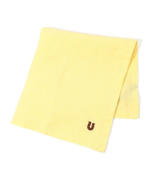 TOMORROWLAND / トゥモローランド キッチンツール | エンブロイダリー プレーンリネン ナプキン（45cm X 45cm）（22 イエロー系）