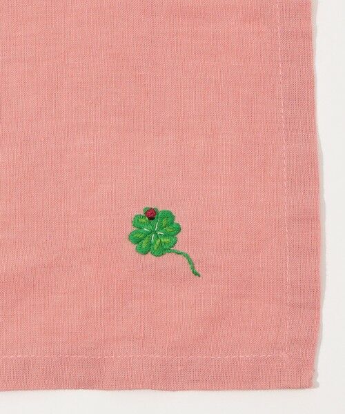 TOMORROWLAND / トゥモローランド キッチンツール | エンブロイダリー プレーンリネン ナプキン（45cm X 45cm） | 詳細3