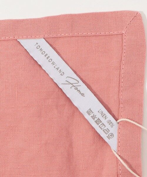 TOMORROWLAND / トゥモローランド キッチンツール | エンブロイダリー プレーンリネン ナプキン（45cm X 45cm） | 詳細4