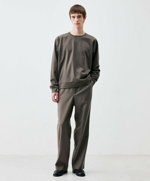 TOMORROWLAND / トゥモローランド スウェット | コットンモックロディ クルーネックプルオーバー | 詳細1