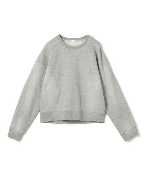 TOMORROWLAND / トゥモローランド スウェット | ヴィンテージスウェット クルーネックプルオーバー（17 グレー）