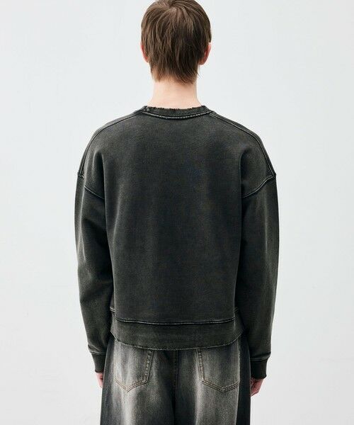 TOMORROWLAND / トゥモローランド スウェット | ヴィンテージスウェット クルーネックプルオーバー | 詳細4