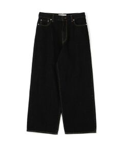 TOMORROWLAND / トゥモローランド デニムパンツ | ブラックデニム バギーパンツ