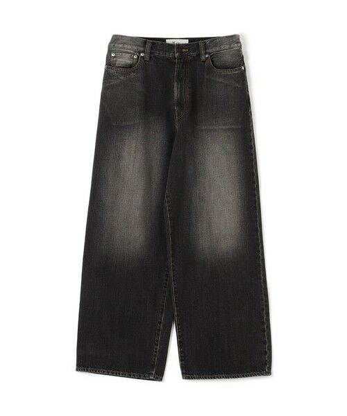 TOMORROWLAND / トゥモローランド デニムパンツ | ブラックデニム バギーパンツ（17 チャコールグレー）