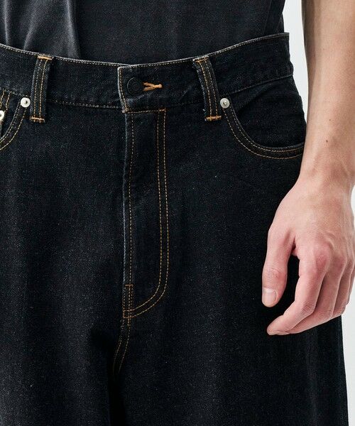 TOMORROWLAND / トゥモローランド デニムパンツ | ブラックデニム バギーパンツ | 詳細5
