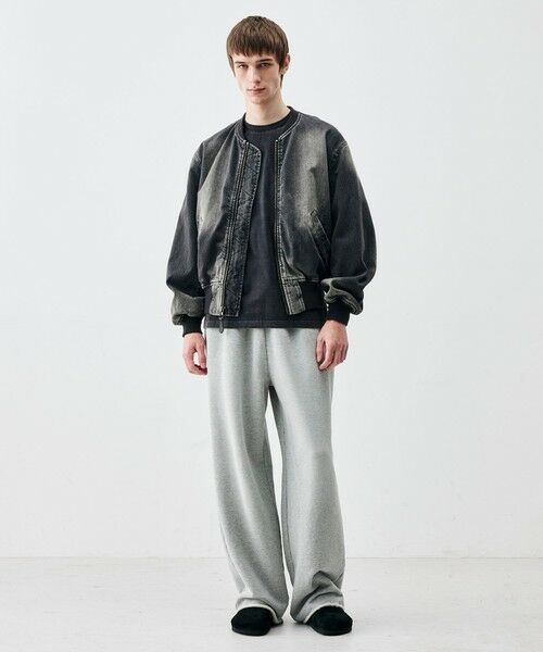 TOMORROWLAND / トゥモローランド その他パンツ | ヴィンテージスウェット ワイドパンツ | 詳細1