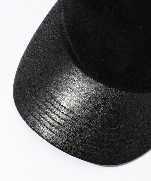 TOMORROWLAND / トゥモローランド キャップ | KIJIMA TAKAYUKI CORDUROY & FAUX LEATHER 6PANEL CAP | 詳細4