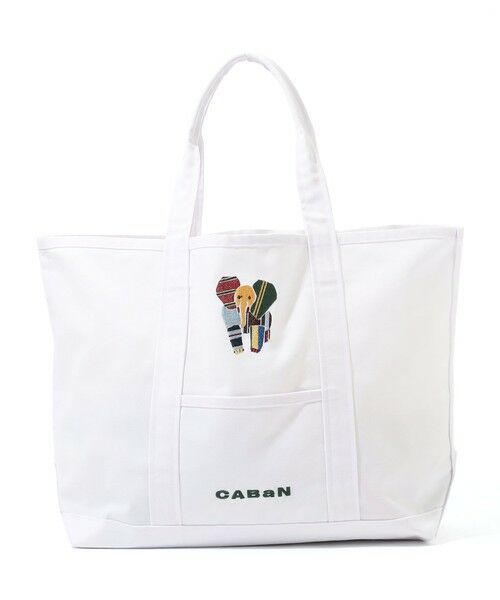 TOMORROWLAND / トゥモローランド トートバッグ | Elephant刺繍 プレイフルトートバッグ（11 ホワイト）