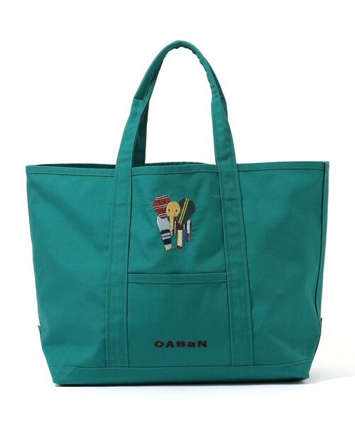 TOMORROWLAND / トゥモローランド トートバッグ | Elephant刺繍 プレイフルトートバッグ（53 グリーン）