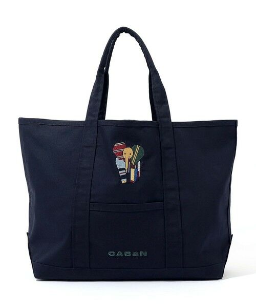 TOMORROWLAND / トゥモローランド トートバッグ | Elephant刺繍 プレイフルトートバッグ（69 ネイビー）