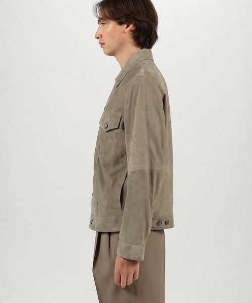 TOMORROWLAND / トゥモローランド ブルゾン | 【WEB先行予約・別注】EMMETI ラムスエード トラッカージャケット | 詳細3