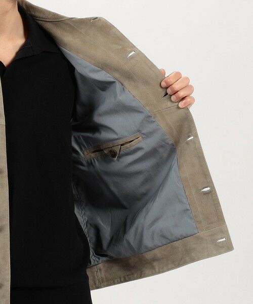 TOMORROWLAND / トゥモローランド ブルゾン | 【WEB先行予約・別注】EMMETI ラムスエード トラッカージャケット | 詳細5