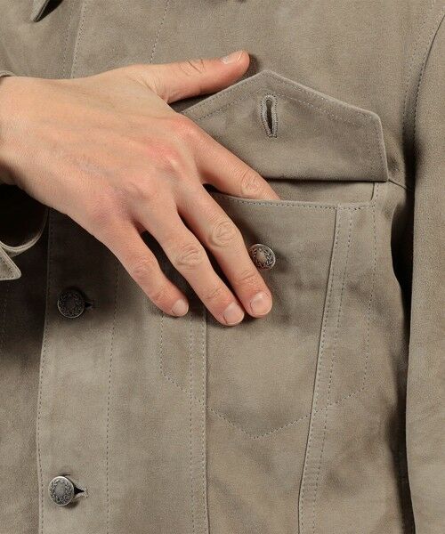 TOMORROWLAND / トゥモローランド ブルゾン | 【WEB先行予約・別注】EMMETI ラムスエード トラッカージャケット | 詳細8