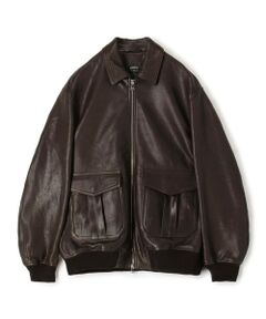 TOMORROWLAND / トゥモローランド ブルゾン | 【WEB先行予約・別注】EMMETI AKRON ラムレザー ブルゾン