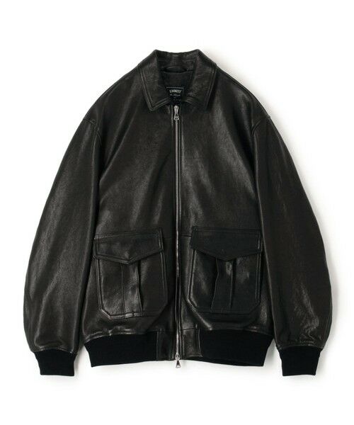 TOMORROWLAND / トゥモローランド ブルゾン | 【WEB先行予約・別注】EMMETI AKRON ラムレザー ブルゾン（19 ブラック）