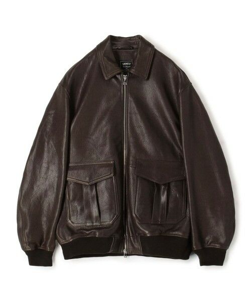 TOMORROWLAND / トゥモローランド ブルゾン | 【WEB先行予約・別注】EMMETI AKRON ラムレザー ブルゾン（49 ダークブラウン）