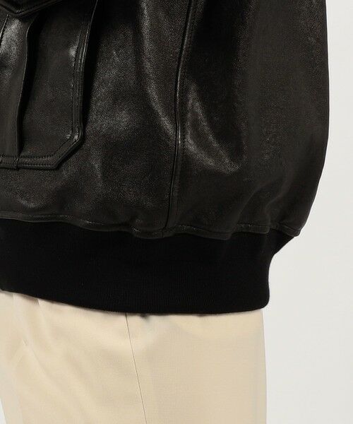 TOMORROWLAND / トゥモローランド ブルゾン | 【WEB先行予約・別注】EMMETI AKRON ラムレザー ブルゾン | 詳細10