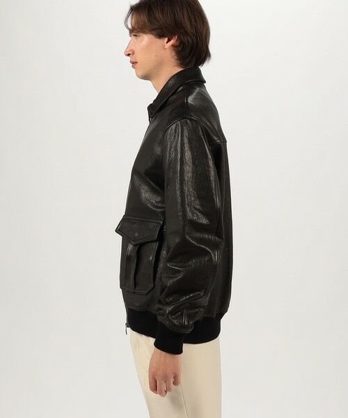 TOMORROWLAND / トゥモローランド ブルゾン | 【WEB先行予約・別注】EMMETI AKRON ラムレザー ブルゾン | 詳細3