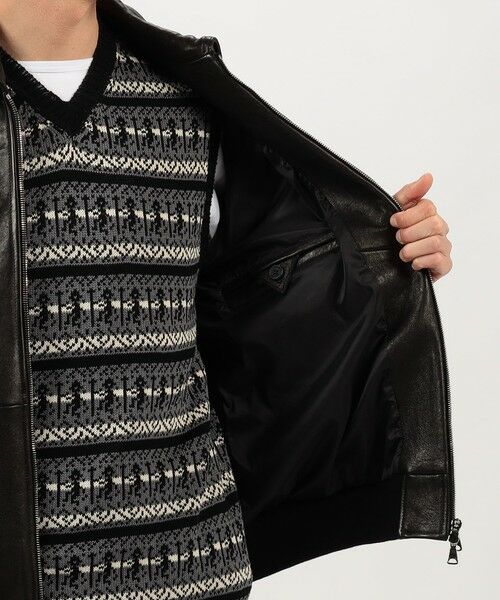 TOMORROWLAND / トゥモローランド ブルゾン | 【WEB先行予約・別注】EMMETI AKRON ラムレザー ブルゾン | 詳細5