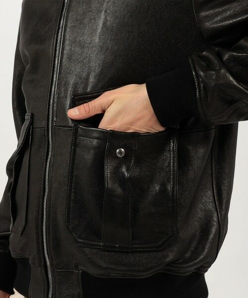 TOMORROWLAND / トゥモローランド ブルゾン | 【WEB先行予約・別注】EMMETI AKRON ラムレザー ブルゾン | 詳細8