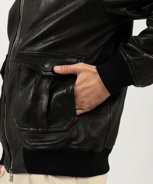 TOMORROWLAND / トゥモローランド ブルゾン | 【WEB先行予約・別注】EMMETI AKRON ラムレザー ブルゾン | 詳細9