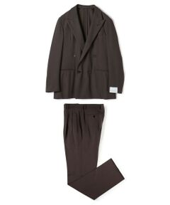 TOMORROWLAND / トゥモローランド セットアップ | CARUSO ウール ダブルブレステッド4Bスーツ