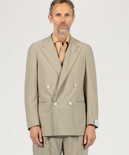 TOMORROWLAND / トゥモローランド セットアップ | CARUSO ウール ダブルブレステッド4Bスーツ | 詳細2