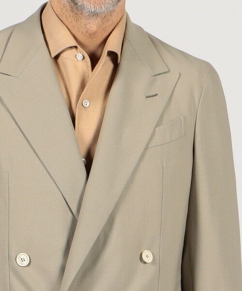 TOMORROWLAND / トゥモローランド セットアップ | CARUSO ウール ダブルブレステッド4Bスーツ | 詳細7