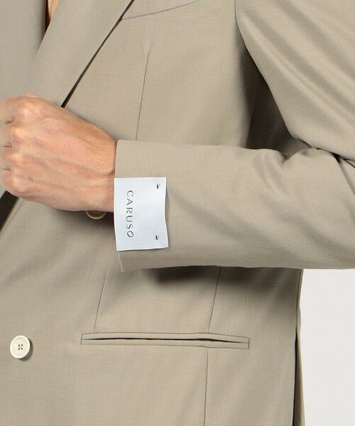 TOMORROWLAND / トゥモローランド セットアップ | CARUSO ウール ダブルブレステッド4Bスーツ | 詳細8