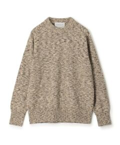 TOMORROWLAND / トゥモローランド ニット・セーター | TOMORROWLAND tricot コットンナイロンメランジニット クルーネックプルオーバー