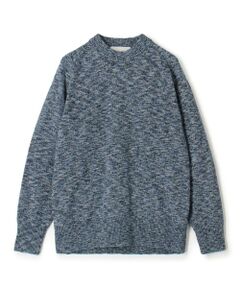 TOMORROWLAND / トゥモローランド ニット・セーター | TOMORROWLAND tricot コットンナイロンメランジニット クルーネックプルオーバー
