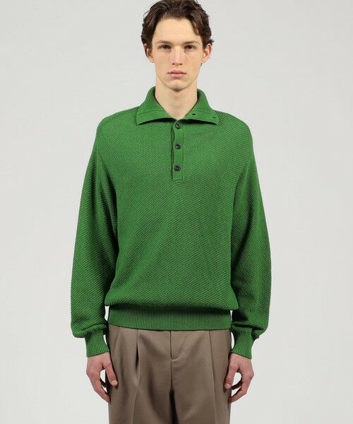 TOMORROWLAND / トゥモローランド ニット・セーター | TOMORROWLAND tricot ギマコットンニット スタンドカラープルオーバー | 詳細2