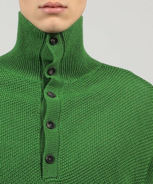 TOMORROWLAND / トゥモローランド ニット・セーター | TOMORROWLAND tricot ギマコットンニット スタンドカラープルオーバー | 詳細6