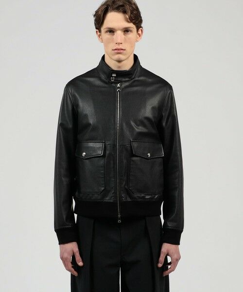 TOMORROWLAND / トゥモローランド ブルゾン | 【WEB先行予約・別注】EMMETI GREYSON カーフ ドライビングブルゾン | 詳細2