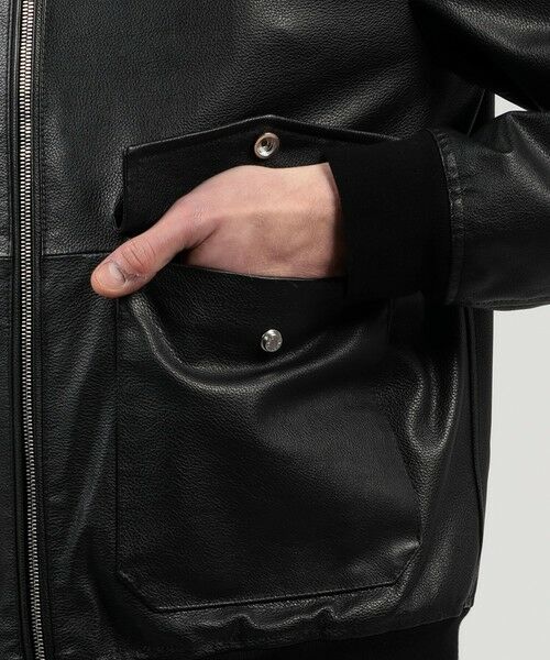 TOMORROWLAND / トゥモローランド ブルゾン | 【WEB先行予約・別注】EMMETI GREYSON カーフ ドライビングブルゾン | 詳細8