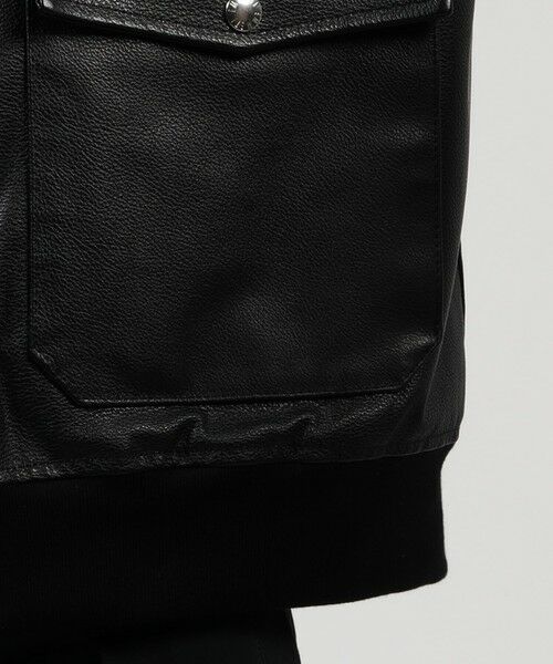 TOMORROWLAND / トゥモローランド ブルゾン | 【WEB先行予約・別注】EMMETI GREYSON カーフ ドライビングブルゾン | 詳細9