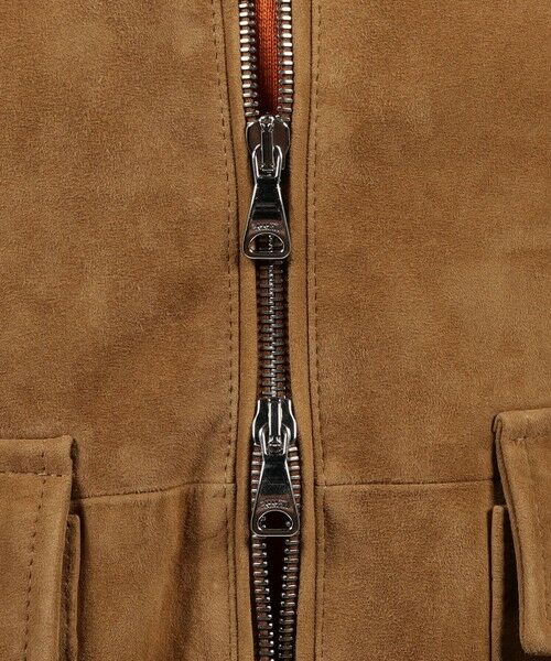 TOMORROWLAND / トゥモローランド ブルゾン | 【WEB先行予約・別注】EMMETI GREYSON ラムスエード ドライビングブルゾン | 詳細11