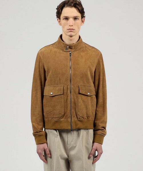 TOMORROWLAND / トゥモローランド ブルゾン | 【WEB先行予約・別注】EMMETI GREYSON ラムスエード ドライビングブルゾン | 詳細2