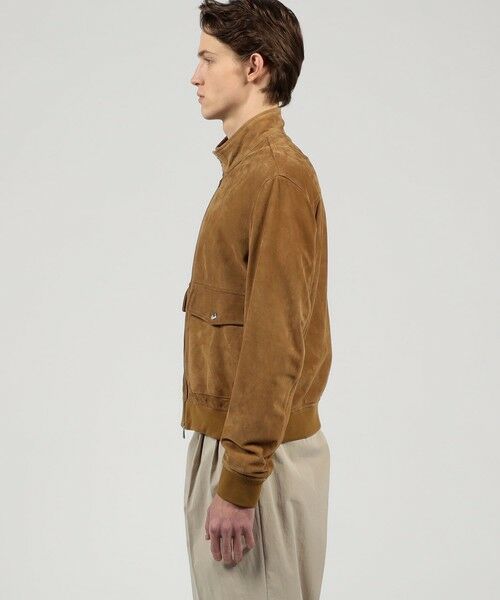 TOMORROWLAND / トゥモローランド ブルゾン | 【WEB先行予約・別注】EMMETI GREYSON ラムスエード ドライビングブルゾン | 詳細3