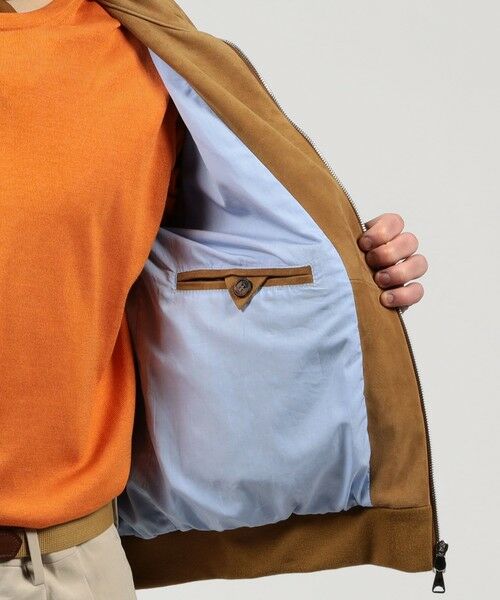 TOMORROWLAND / トゥモローランド ブルゾン | 【WEB先行予約・別注】EMMETI GREYSON ラムスエード ドライビングブルゾン | 詳細5